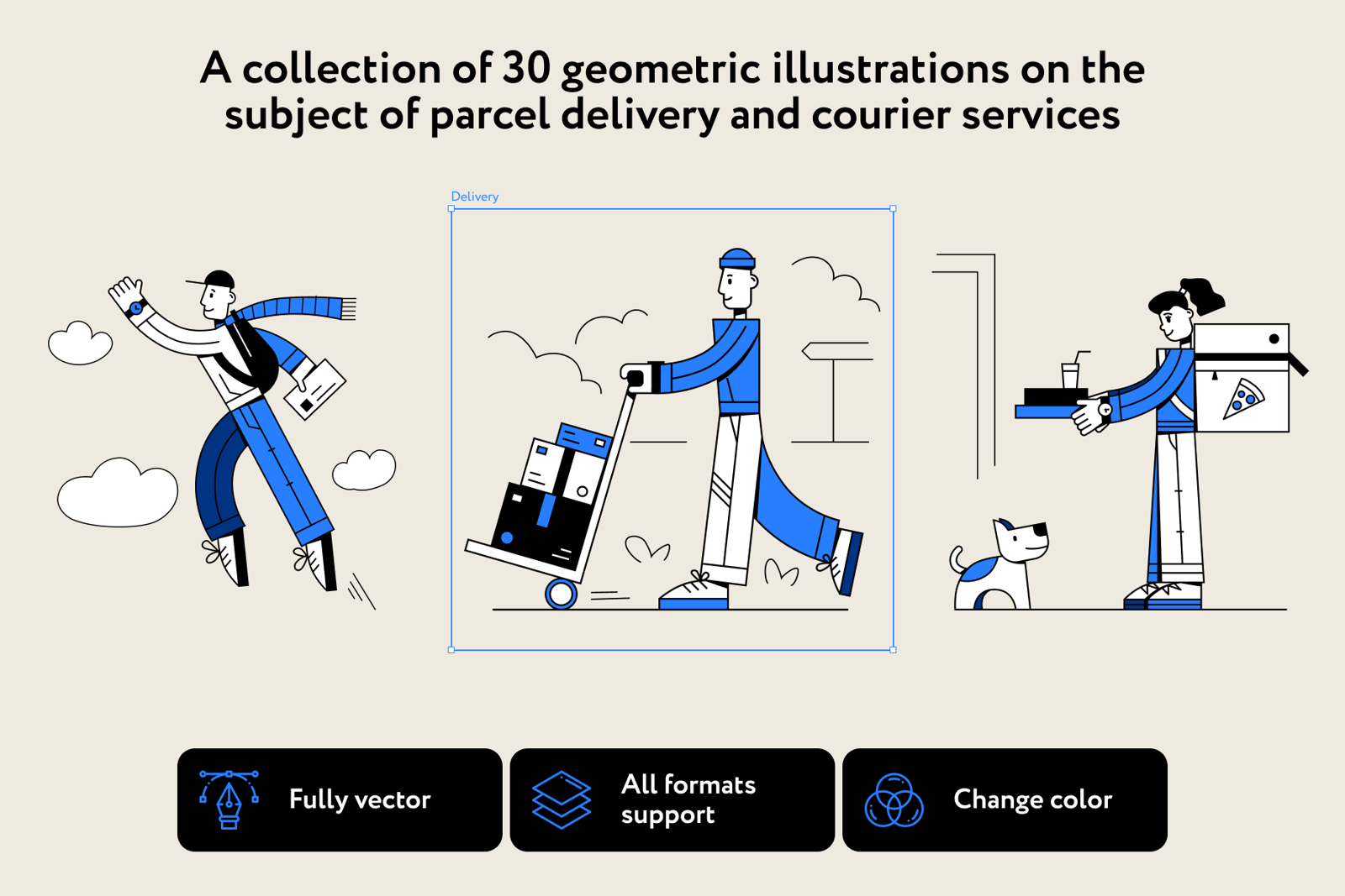Logsy Delivery Illustrations