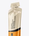 Glossy Stick Sachet Mockup