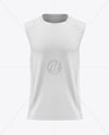 Training Sleeveless Jersey Mockup - Front View