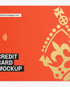 Credit Card Mockup – Front View