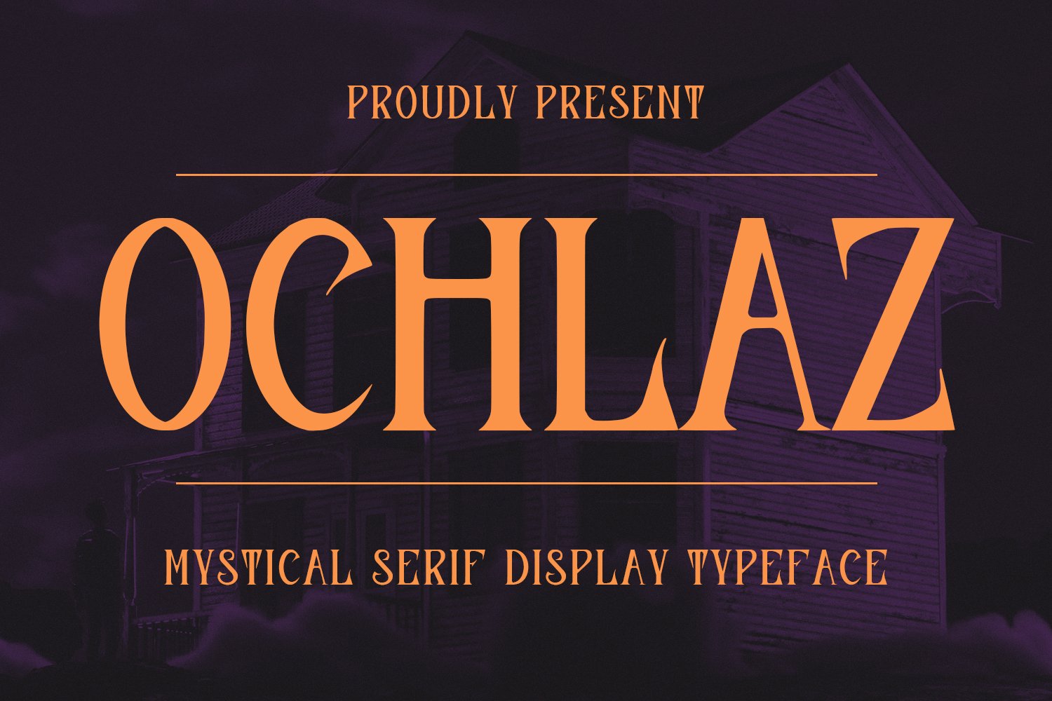 Ochlaz Mystical Serif Display Typeface
