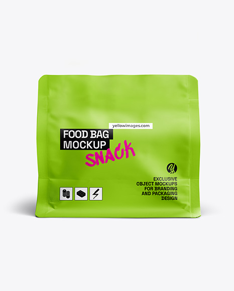 Food Bag Mockup