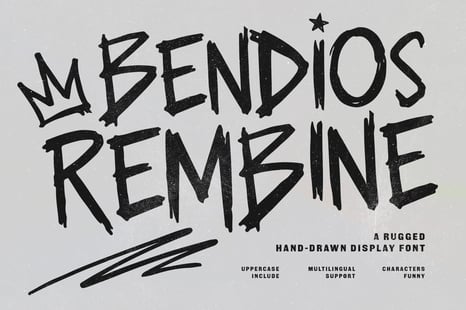 Bendios Rembine Rugged Hand Drawn