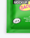 Matte Sachet Mockup
