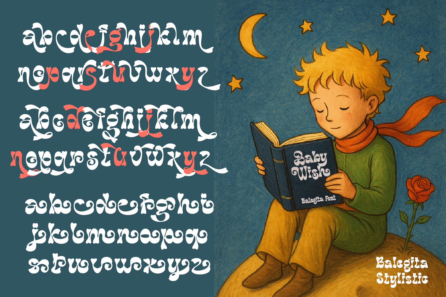 Balegita Groovy Typeface