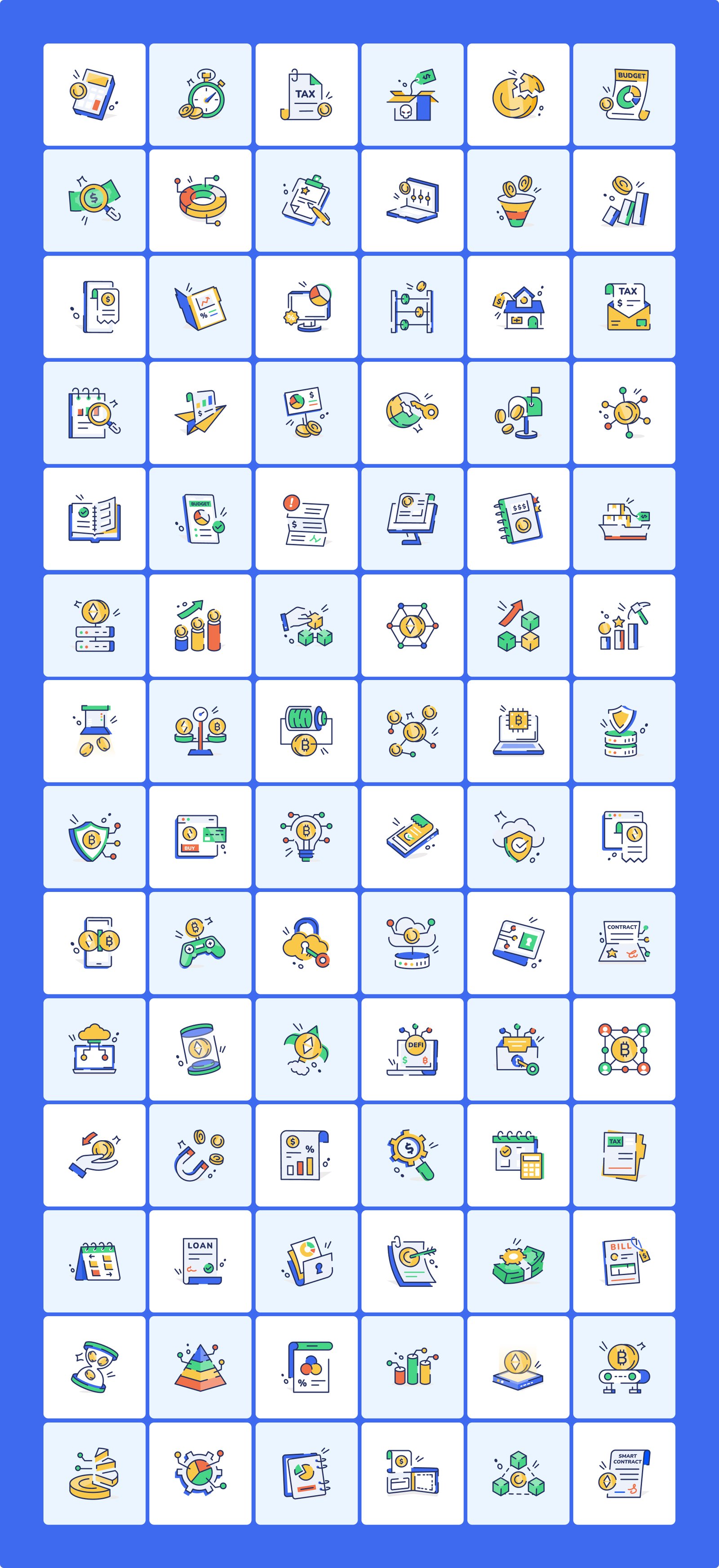 300 Finance and Operations Icons