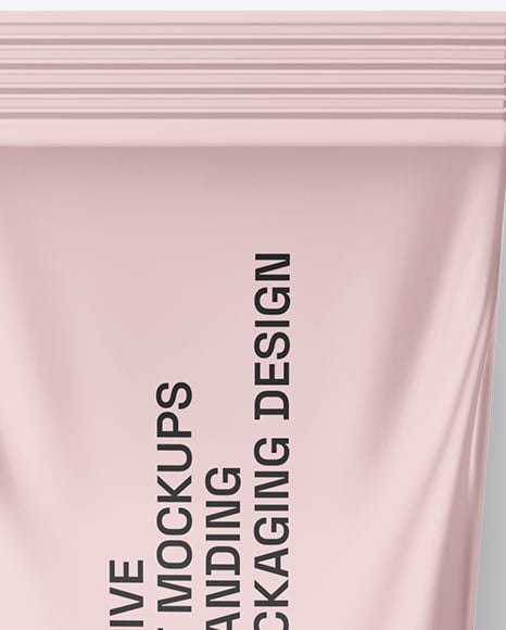 Glossy Sachet Mockup