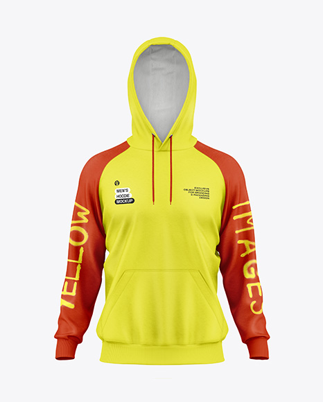 Men's Hoodie Mockup - Front View