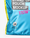 Metallic Stand-Up Pouch Mockup