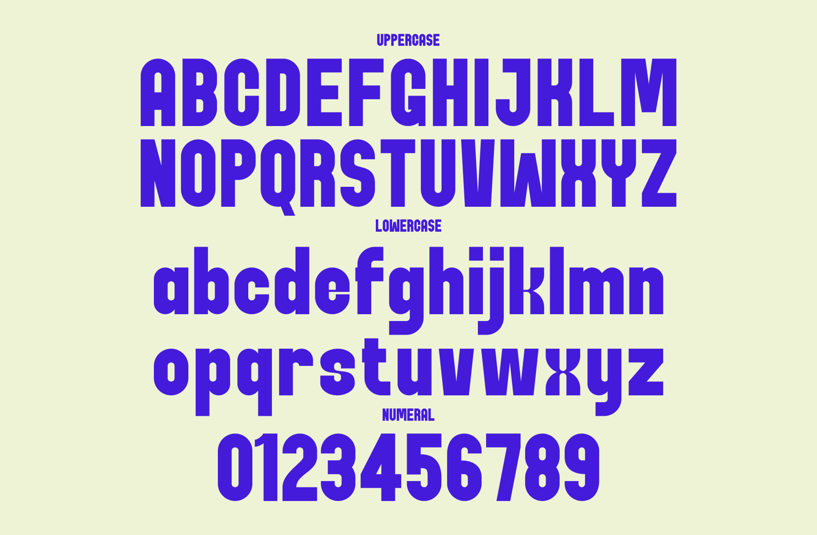 Godrop - Condensed Display Font