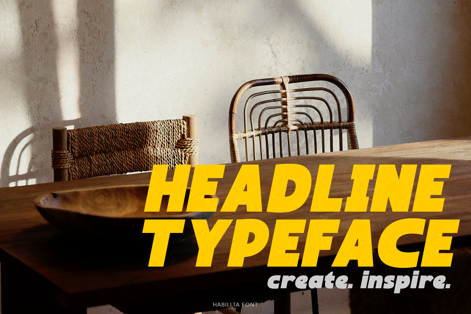 Habillta Display Font