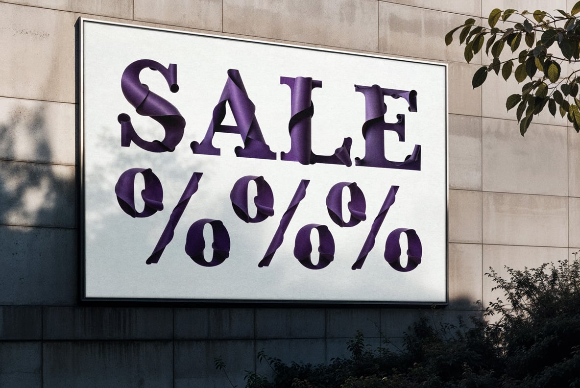 Purple Paper Font