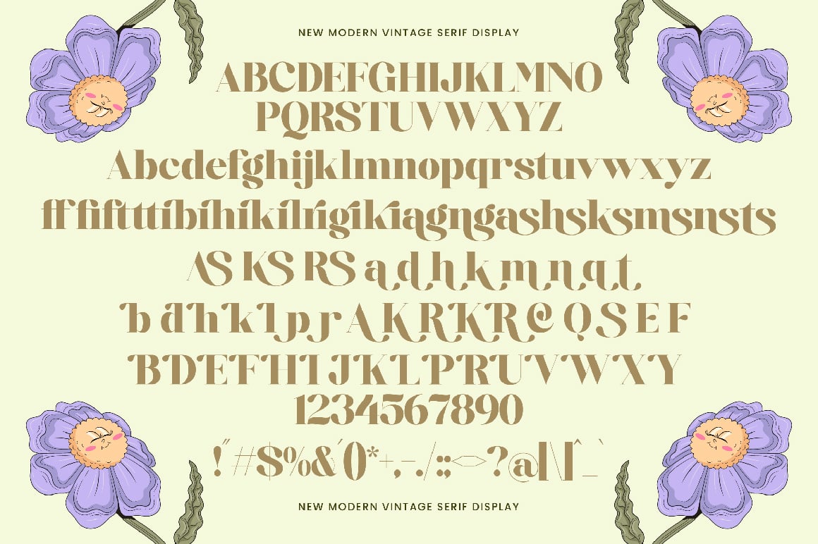 Blassic Modern Vintage Serif