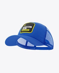 Trucker hat psd mockup