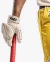 Indian Man Wearing Full Cricket Kit Mockup