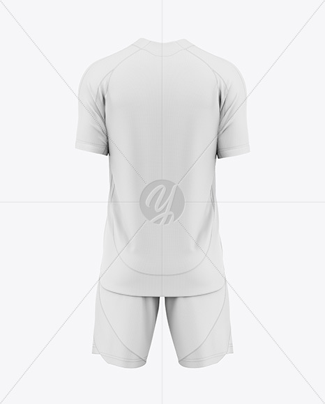 Soccer Kit Mockup - Back View