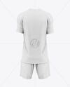 Soccer Kit Mockup - Back View