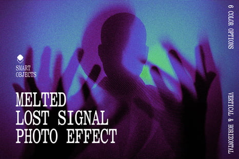 Melted Lost Signal Effect - Creative Store