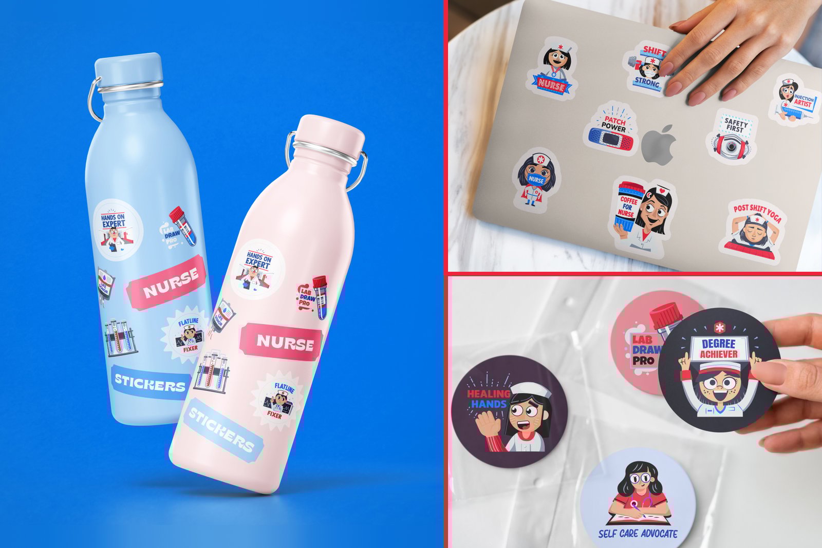 Nurse Stickers Collection