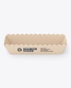 Kraft Paper Tray Mockup