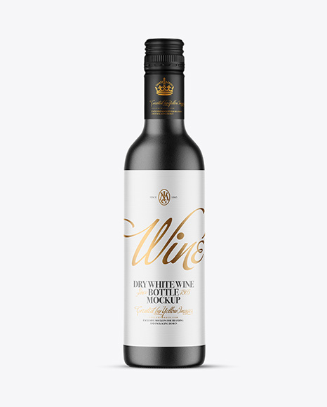 Ceramic Wine Bottle Mockup - Packaging mockups
