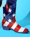 Cowboy Boots on Women's Legs Mockup