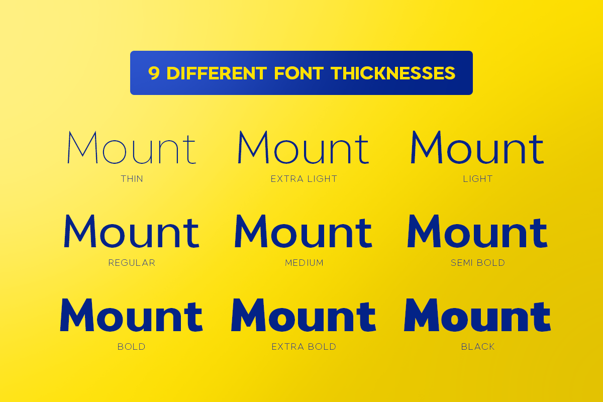 Madani - Professional Modern Sans Serif Family