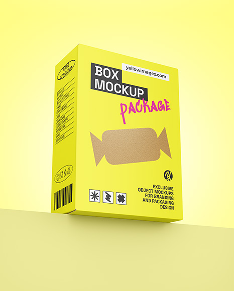 Paper Box Mockup