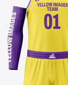 Basketball Kit Mockup - Front View