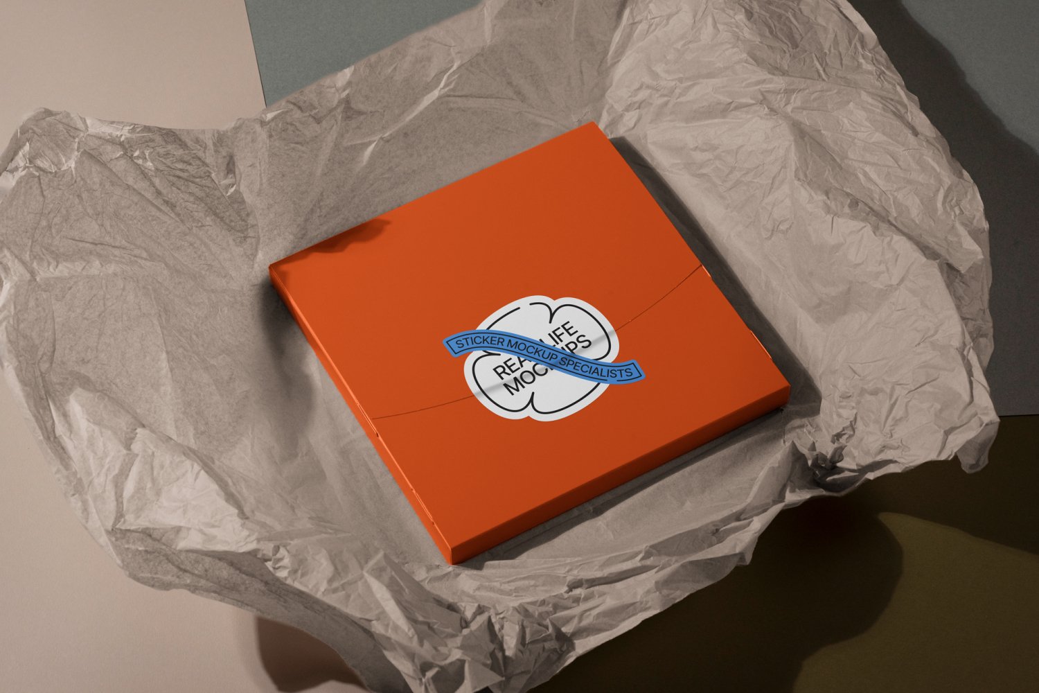 Aesthetic Sticker Mockup Bundle