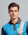 Man Wearing Tennis Uniform and Tennis Bag Mockup
