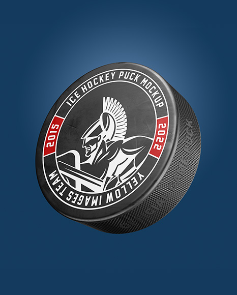 Hockey Puck Mockup