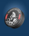 Hockey Puck Mockup