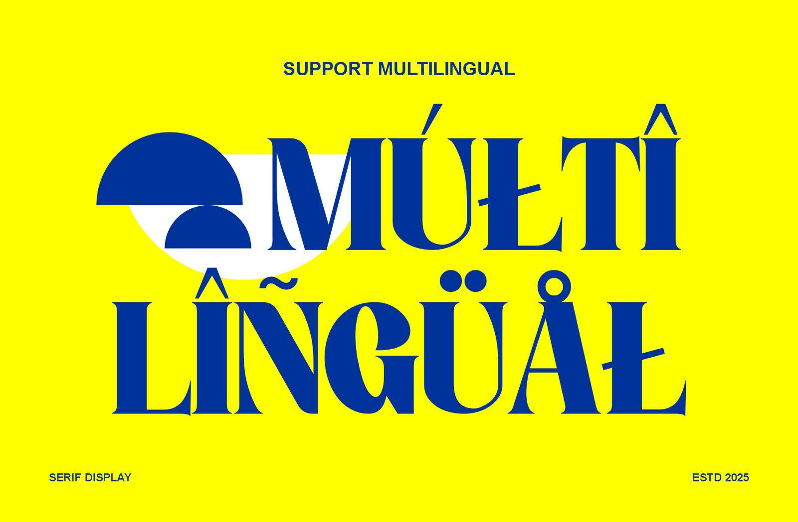 Caltine Guadi – Display Serif Typeface