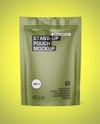 Matte Stand Up Pouch Mockup