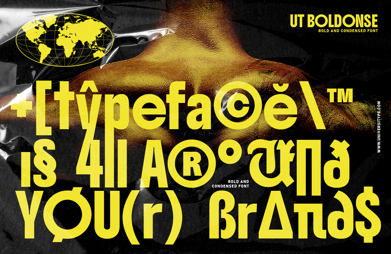 UT Boldonse - A Bold Condensed Sans Serif
