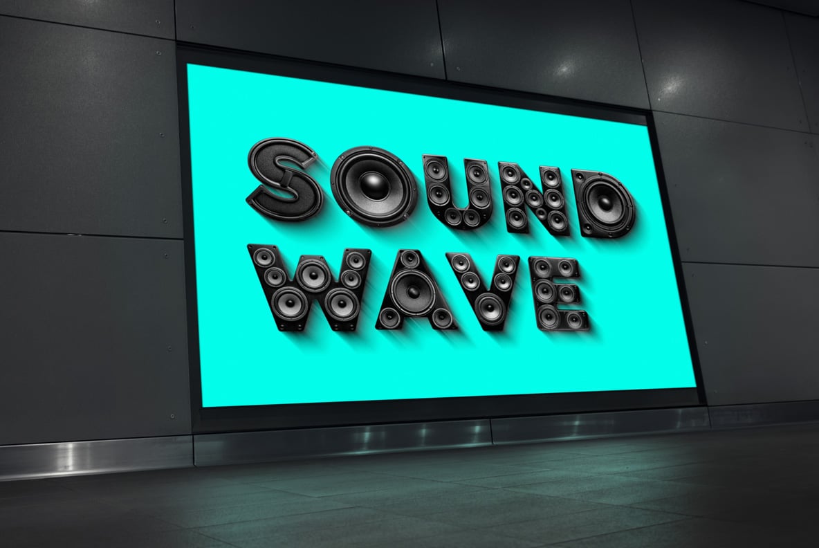 Sound Speakers Font
