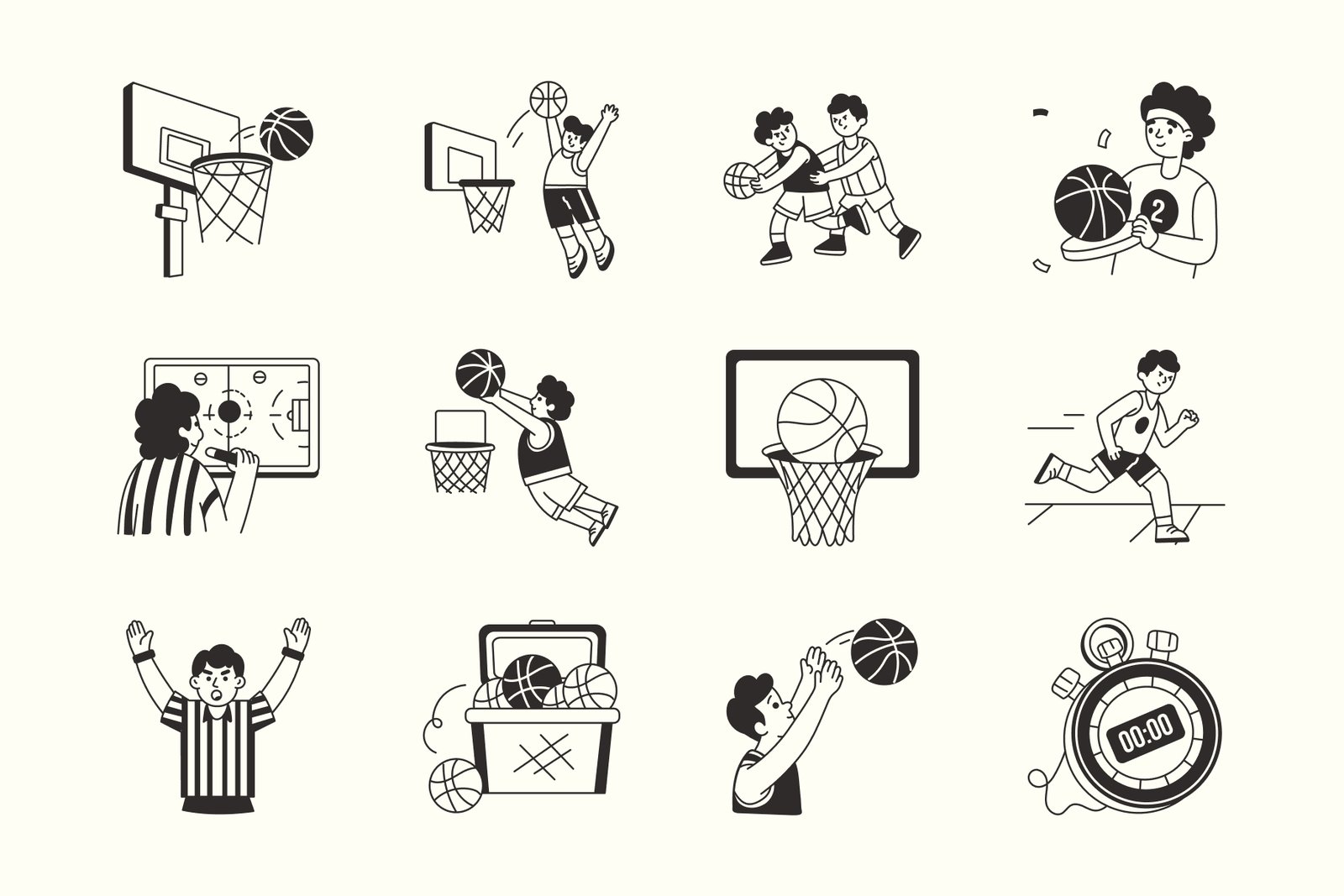 Basketball Illustration