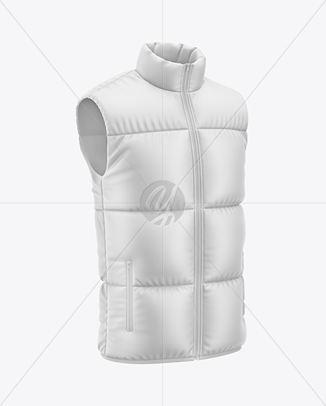 Down Vest Mockup