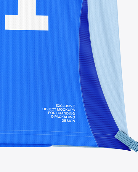 Training Jersey Hanging on a Hooked Frame Mockup