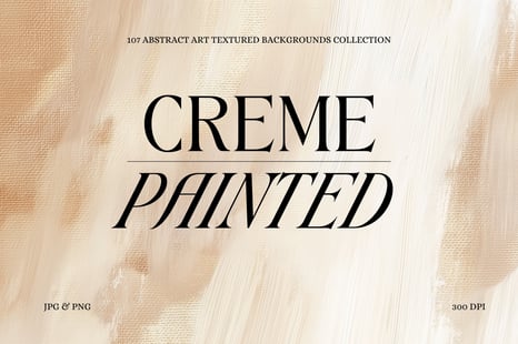 107 Creme Painted Textures - Textures