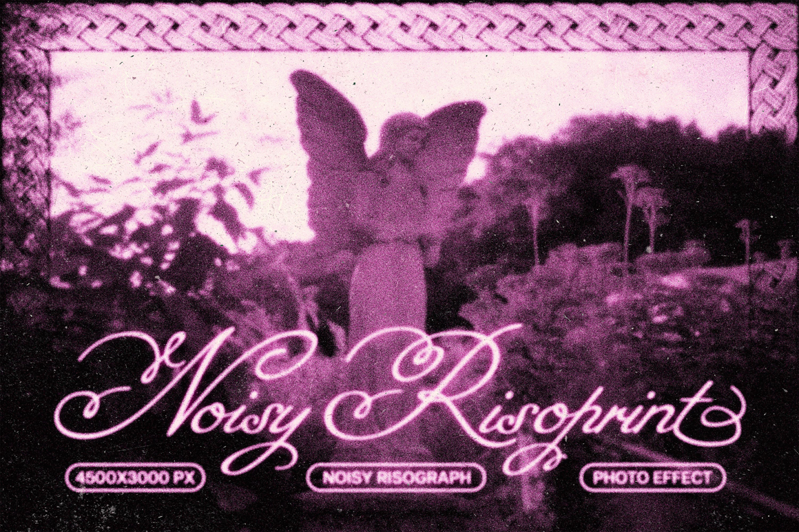 Noisy Soft Risoprint Effect