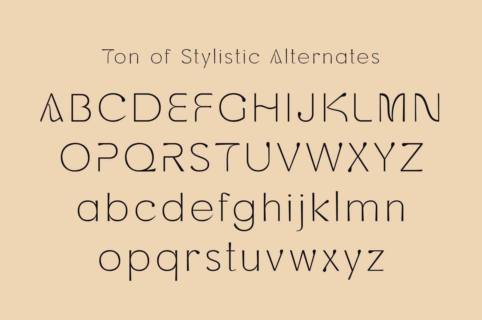 Qonseat a Geometric Display Sans Serif