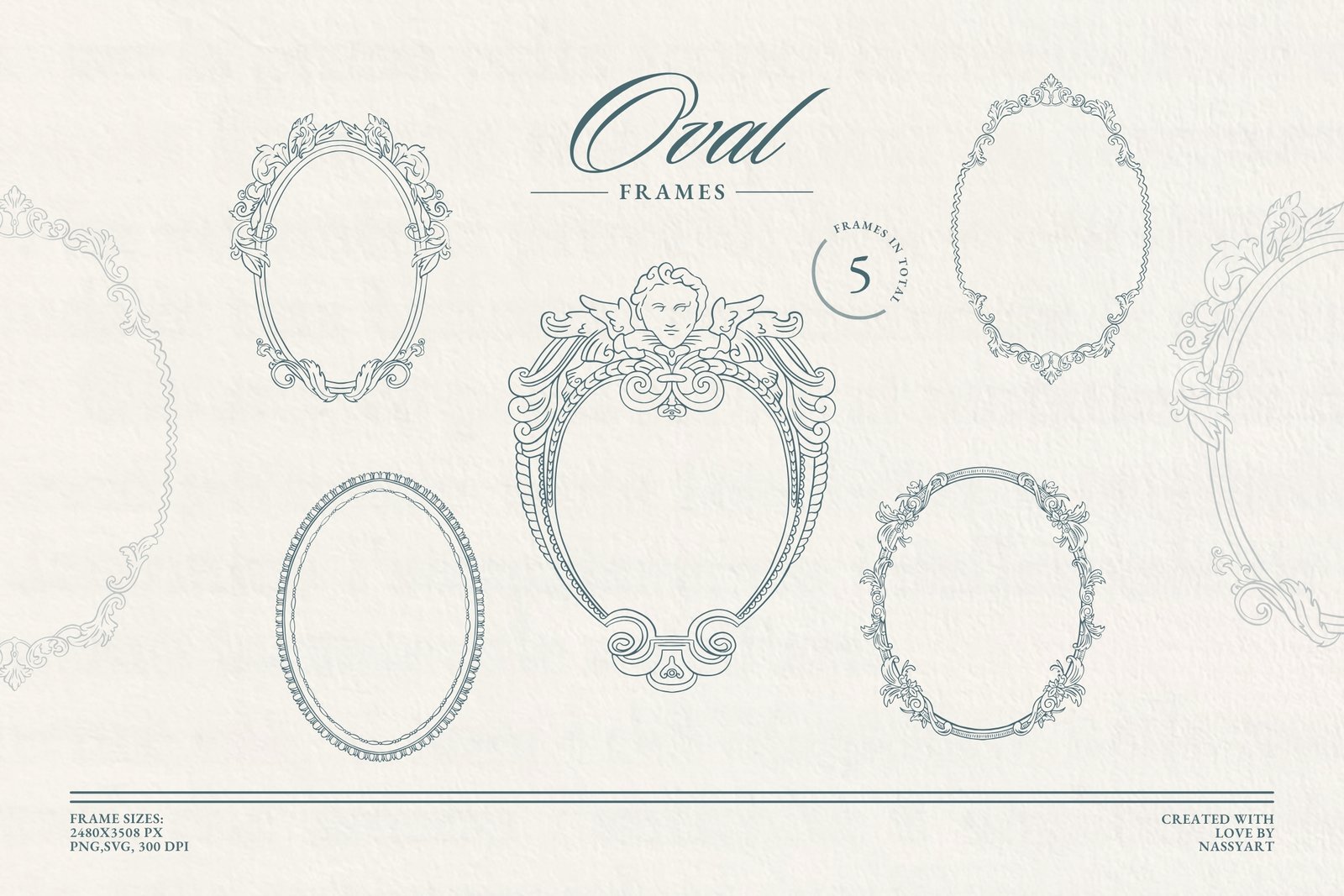 Vintage Chinoiserie Frame Collection