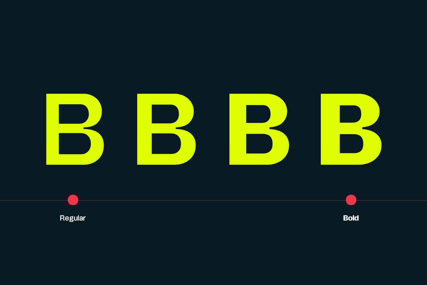 Bonston Display Typeface