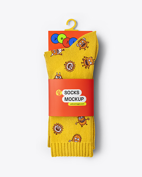 Socks Packaging Mockup