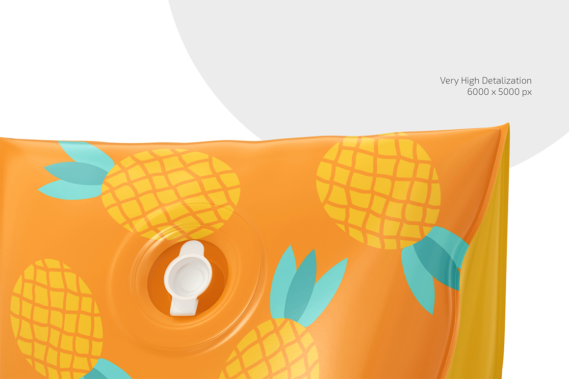 Swimming Arm Bands Mockup Set