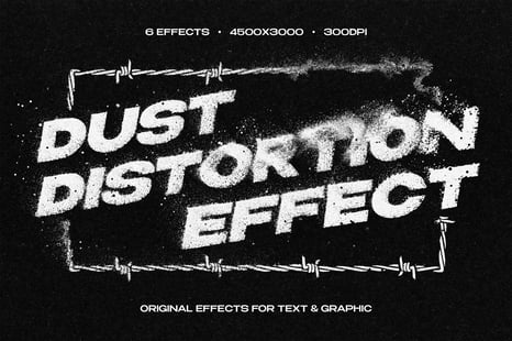 Dust Distortion Text & Logo Effect - Add-Ons