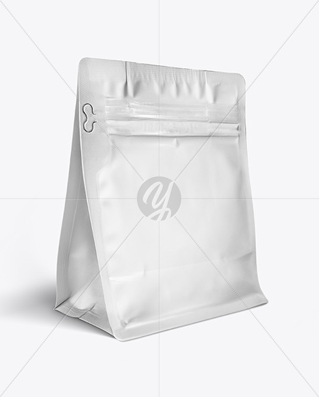 Matte Coffee Bag Mockup