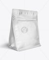 Matte Coffee Bag Mockup